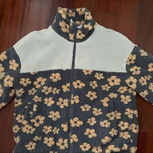 Aelfric Eden Patchwork Daisy Sherpa Jacket